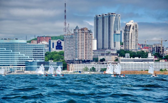 Соревнуются «Оптимисты»