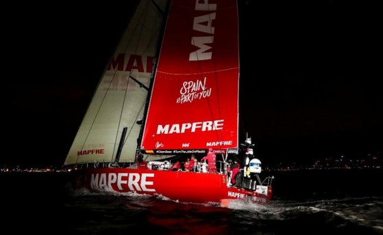 MAPFRE победила на 3-м этапе Volvo Ocean Race