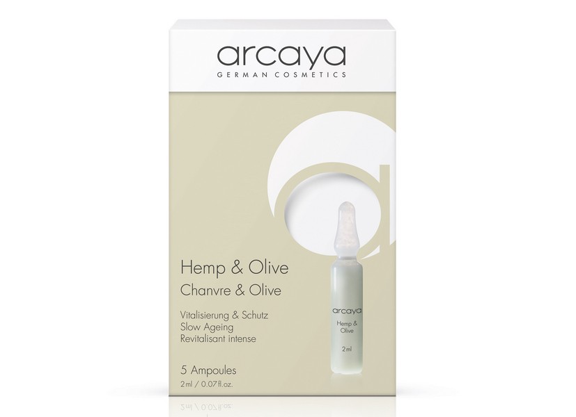 НОВИНКА марта-2021: ампулы “HEMP & OLIVE”