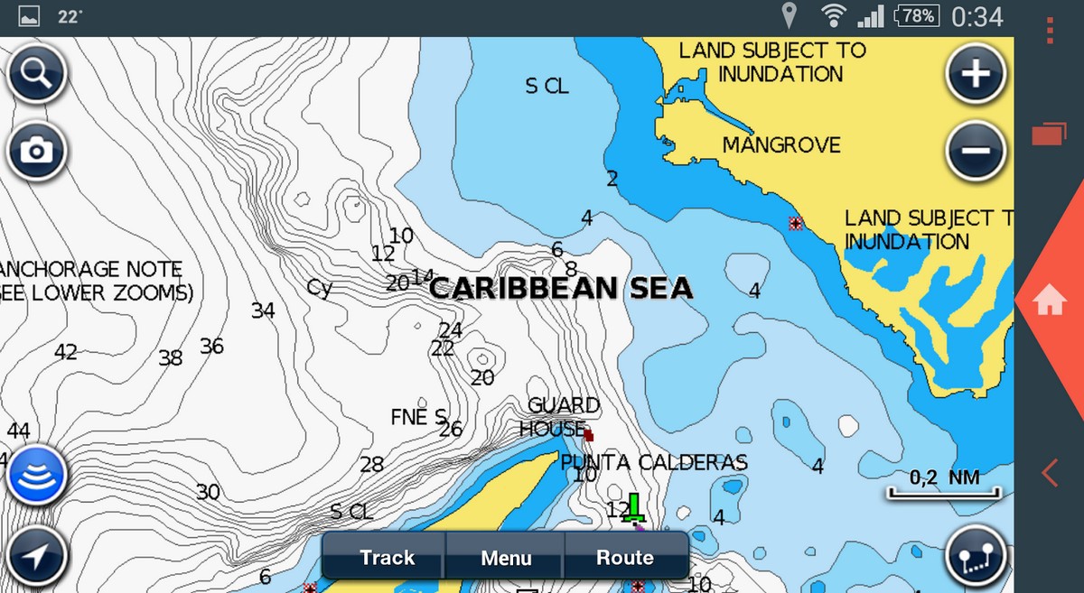 Navionics knackte Androide