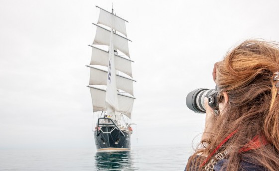 TALL SHIP RACE BLACK SEA 2014: взгляд c борта судейского судна