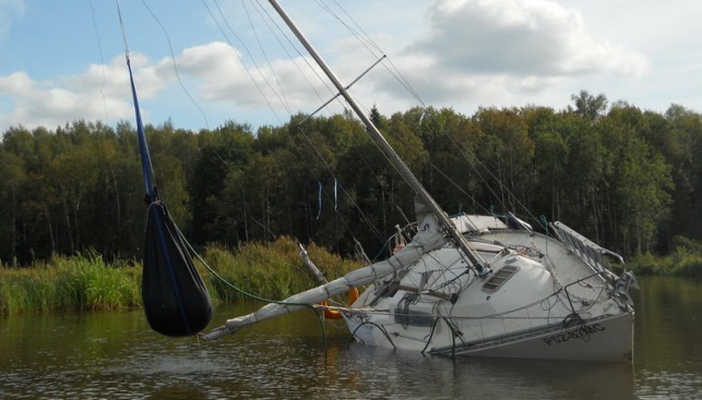 Киль под угрозой  статья журнала Yacht Russia