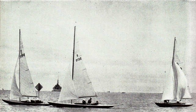 Чемпионат мира 1956. Класс Dragon © SW
