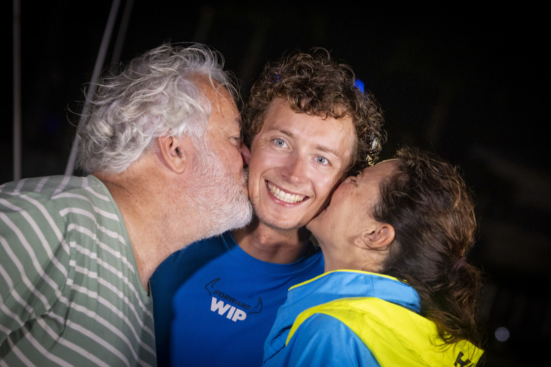 Матис Буаньон с семьей