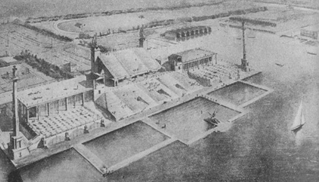 Водная станция динамо москва старые