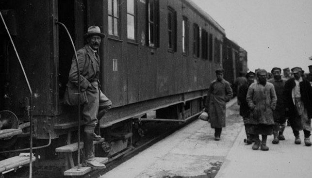 Артур Рэнсом в Советской России. Вологда. 1918 г.