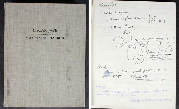 Судовой журнал Хэнка Халстеда с рисунками и записью Джона Леннона был выставлен на аукцион Cooper Owen в 2006 году. Стоимость лота – 12 тысяч фунтов