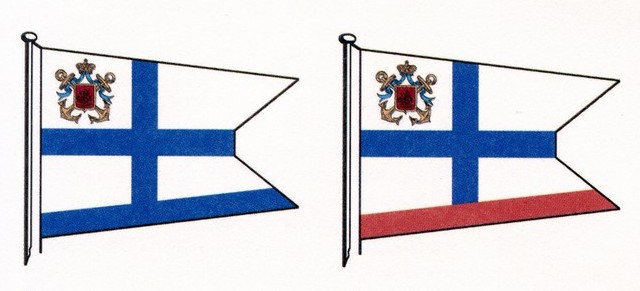 Брейд-вымпелы командора и вице-командора