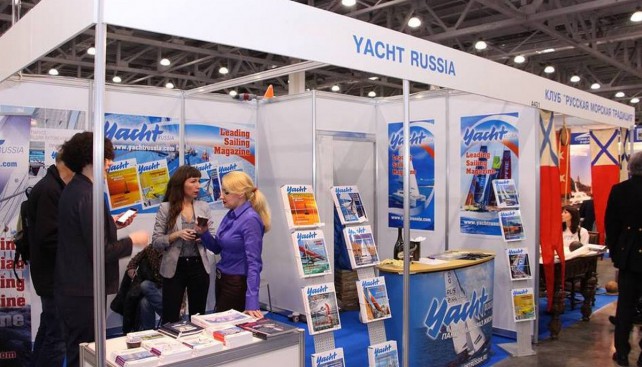 Стенд журнала Yacht Russia