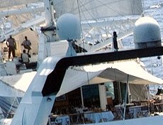 Пираты на яхте Le Ponant