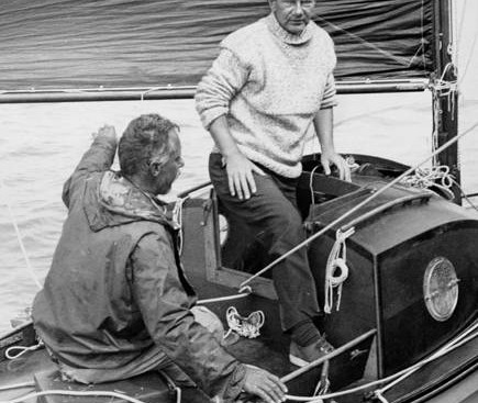 Телерепортер Билл Йоргенсен – был одним их тех журналистов, что побывали на «Тинкербелль» еще до окончания трансокеанского плавания.