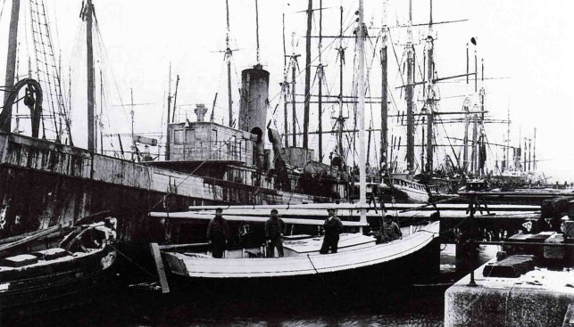 «Остгот» в гавани Фекана. 1929 г.