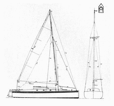 «Tümmler»: чертежи из журнала Die Yacht, №50/1929