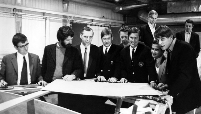 В бюро Carter Offshore Inc. работали молодые амбициозные конструкторы. 1970 г.