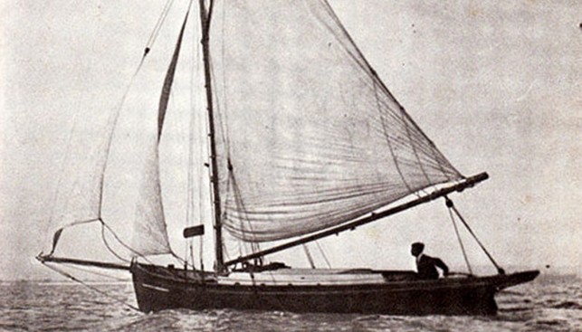 Vixen Эрскина Чайлдерса – это та же Dulcibella, только с одной мачтой. 1901 г.