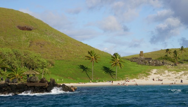 Ни одной абсолютно защищенной бухты на острове Пасхи нет