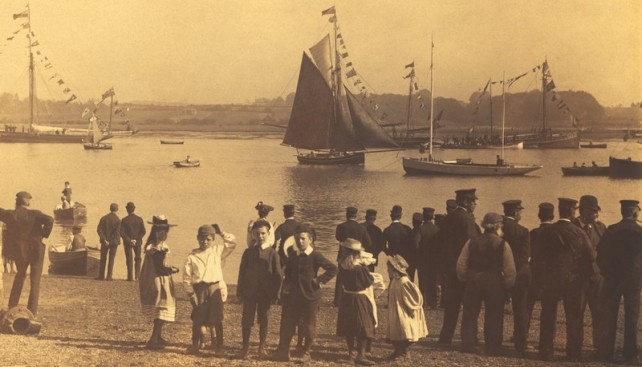 Во второй половине XIX века количество яхт в Великобритании стремительно росло. На снимке – набережная порта Хэмбл, пригорода Саутгемптона