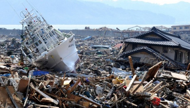 В 2011 году после цунами, обрушившегося на Японию, в море было смыто более 5 млн т мусора, треть которого сформировала остров, который отправился в путь по Тихому океану