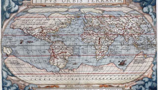 Абрахам Ортелиус в 1570 году на своей карте нарисовал Terra Australis Incognita огромной: ее площадь едва ли не больше всех других материков вместе взятых