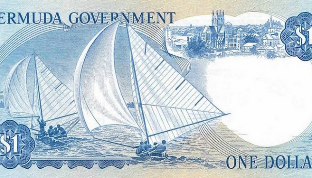 Бермудские острова, $1, 1970 г.