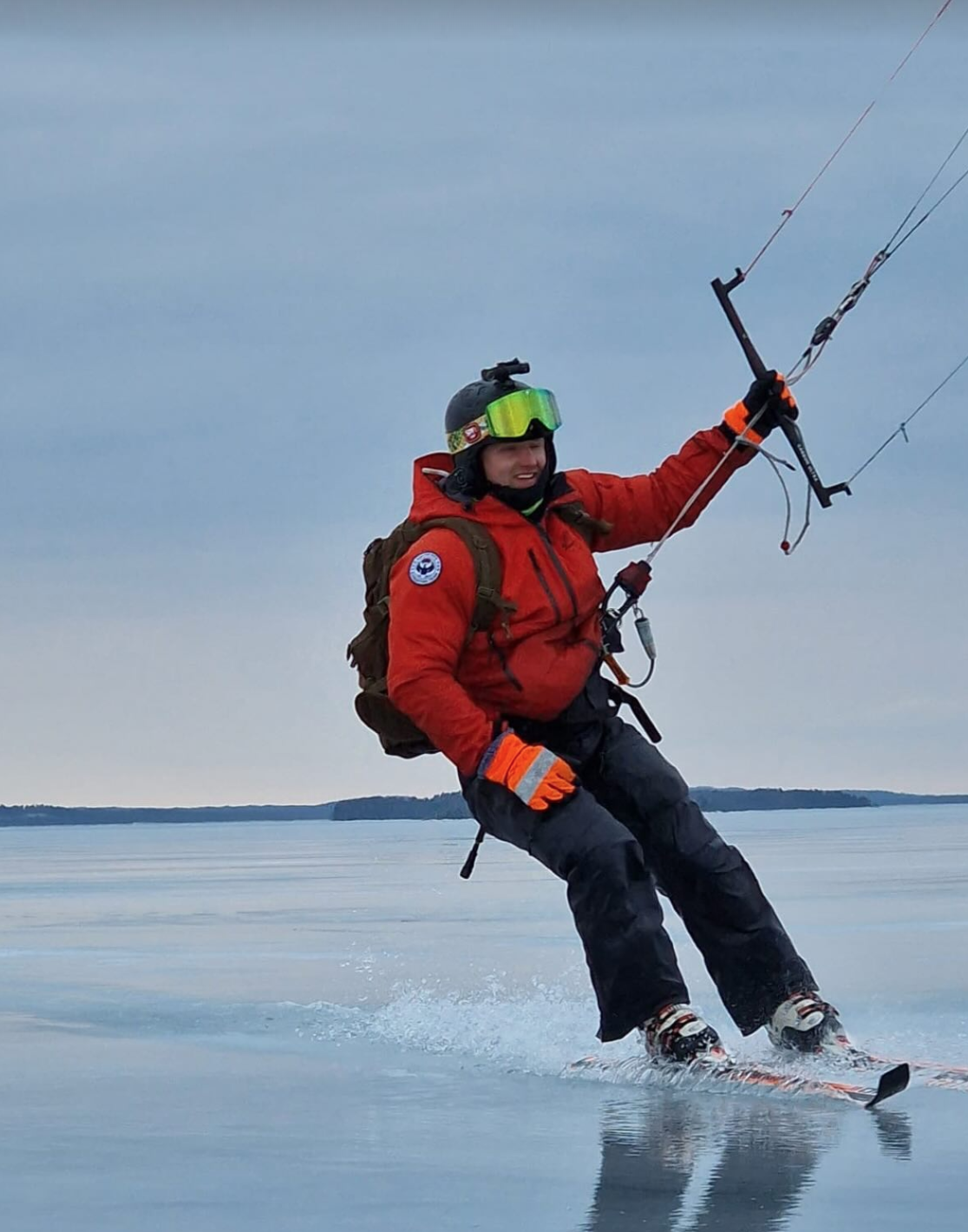 Snowkiting